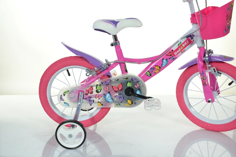 Bimbo_ Bike Children’s bicycle Bimbo Bike Butterfly. pink. 14"