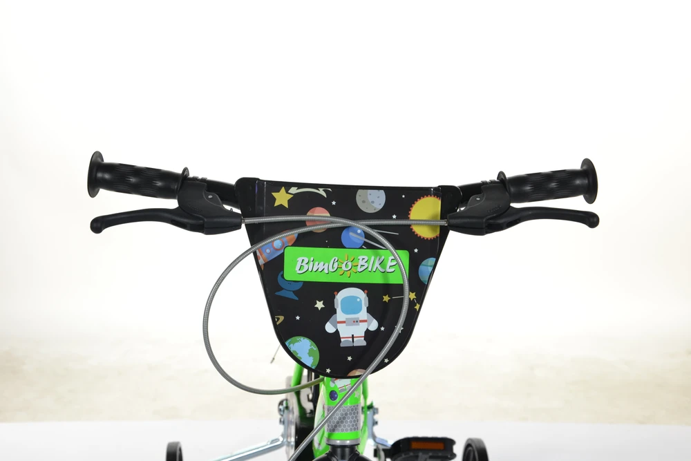 Bimbo Bike Vaikiškas dviratis Bimbo Bike 14" Boy Cosmos, žalias