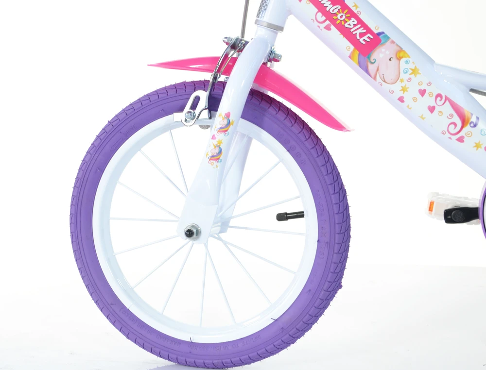 Bimbo_ Bike Children’s bicycle Bimbo Bike Unicorn. 14"