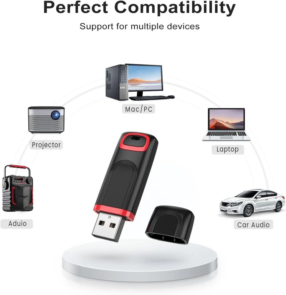10 vnt. Usb atmintinės 128 Gb, įvairių spalvų