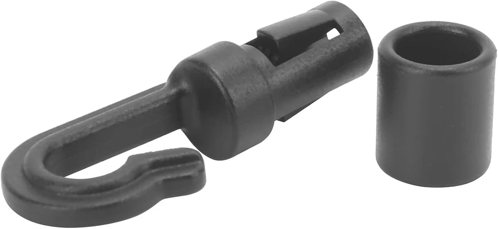 10 x plastikiniai kabliukai karabinai 8 mm plėtiklio virvėms guminė virvė brezentinė virvė sodo palapinės brezentiniai kabliukai bungee guminėms virvėms baidarėms ir kanojoms