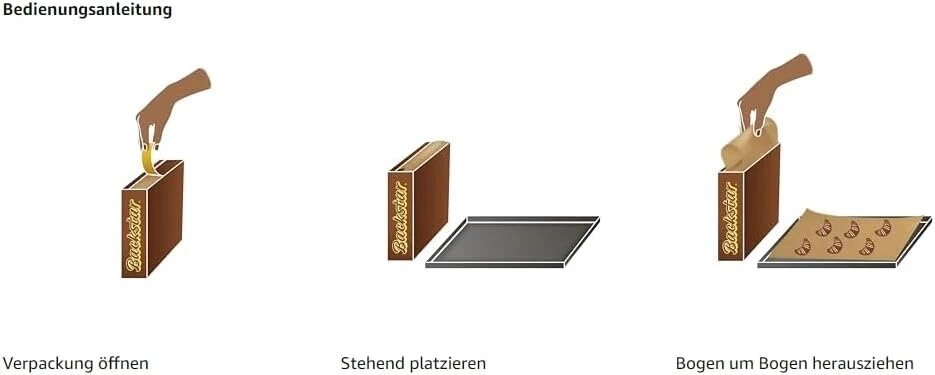 100 kepimo popieriaus lakštų Gastronorm 1/1 53 x 32.5 cm