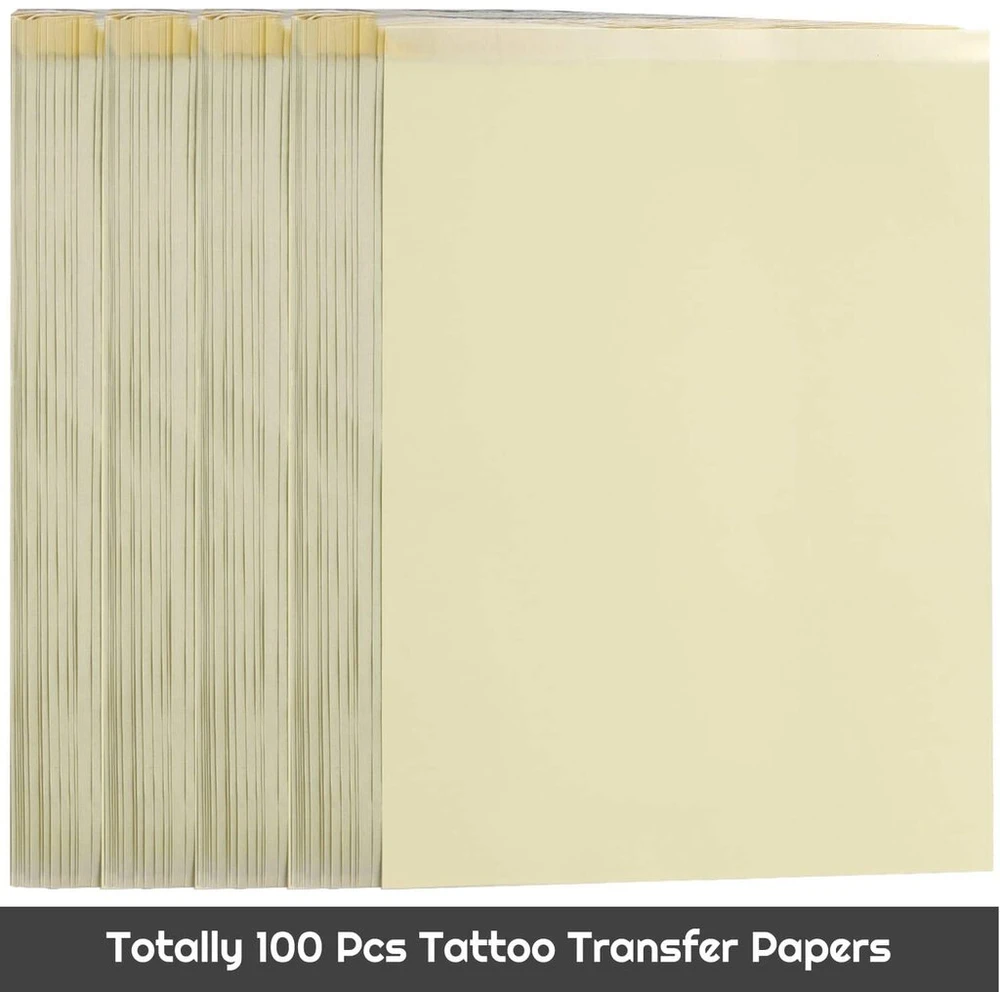 100 lapų tatuiruočių perkėlimo popierius, A4 formatas