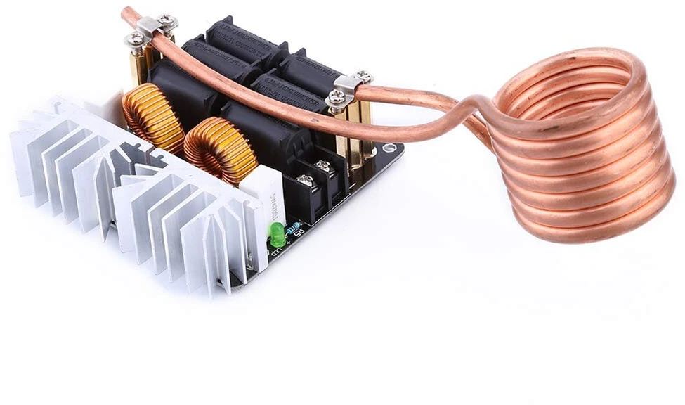 1000 W indukcinio kaitinimo modulis, Zvs indukcinis šildytuvas, indukcinio kaitinimo modulis, mini kanalo ritės rinkinys, indukcinio kaitinimo modulis, aukšto dažnio indukcinio kaitinimo plokštės modulis
