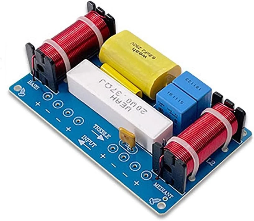 120w 3-juostų garsiakalbių krosoveris 980hz/5000hz