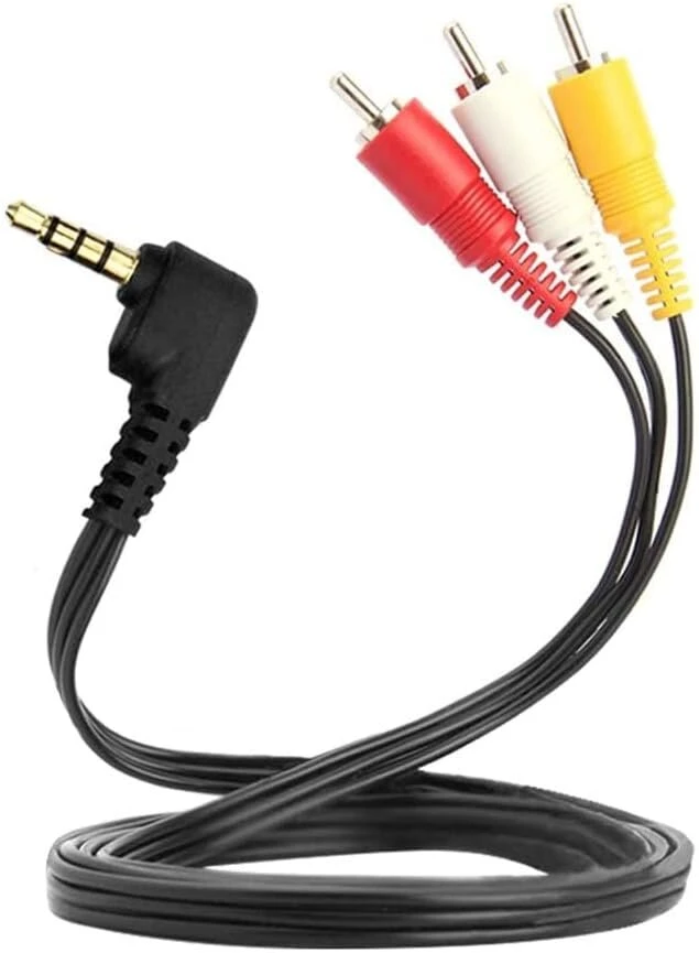 1.5 m 3.5 mm lizdas į Rca kištukinį vaizdo kabelį, suderinamas su Sony Tv Tcl Tv