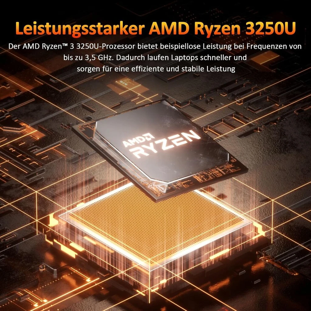 16 colių nešiojamas kompiuteris su win 11 pro, amd ryzen 3 3250u procesorius (iki 3,5 ghz), 8 gb ddr4 ram, 256 gb ssd, skirtas studentams/verslui, pirštų atspaudų jutiklis, hdmi, usb x3, micro sd, 2tb atnaujinimas, išplečiamas