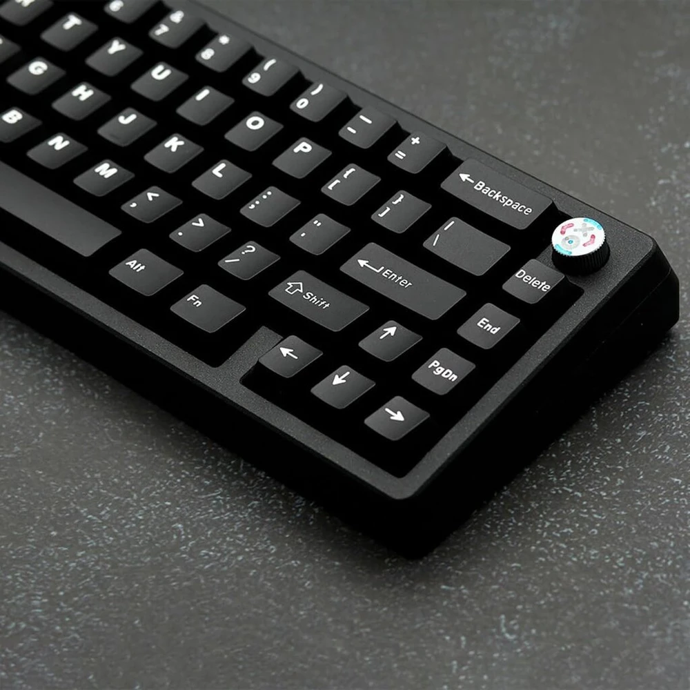 163 klavišų wob klavišų dangtelių cherry profilio doubleshot klavišų dangtelių rinkinys, tinkantis iso ansi 95% 75% 65% 60% mechaninei klaviatūrai cherry mx gateron jungikliai