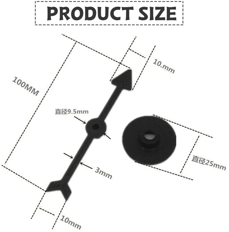 18 dalių rodyklių žaidimo rodyklės suktukas, 10 cm plastikinis rodyklės suktukas, stalo žaidimo suktukas, plastikinis rodyklių suktukų rinkinys, skirtas žaidimams ir mokymui (6 spalvos)