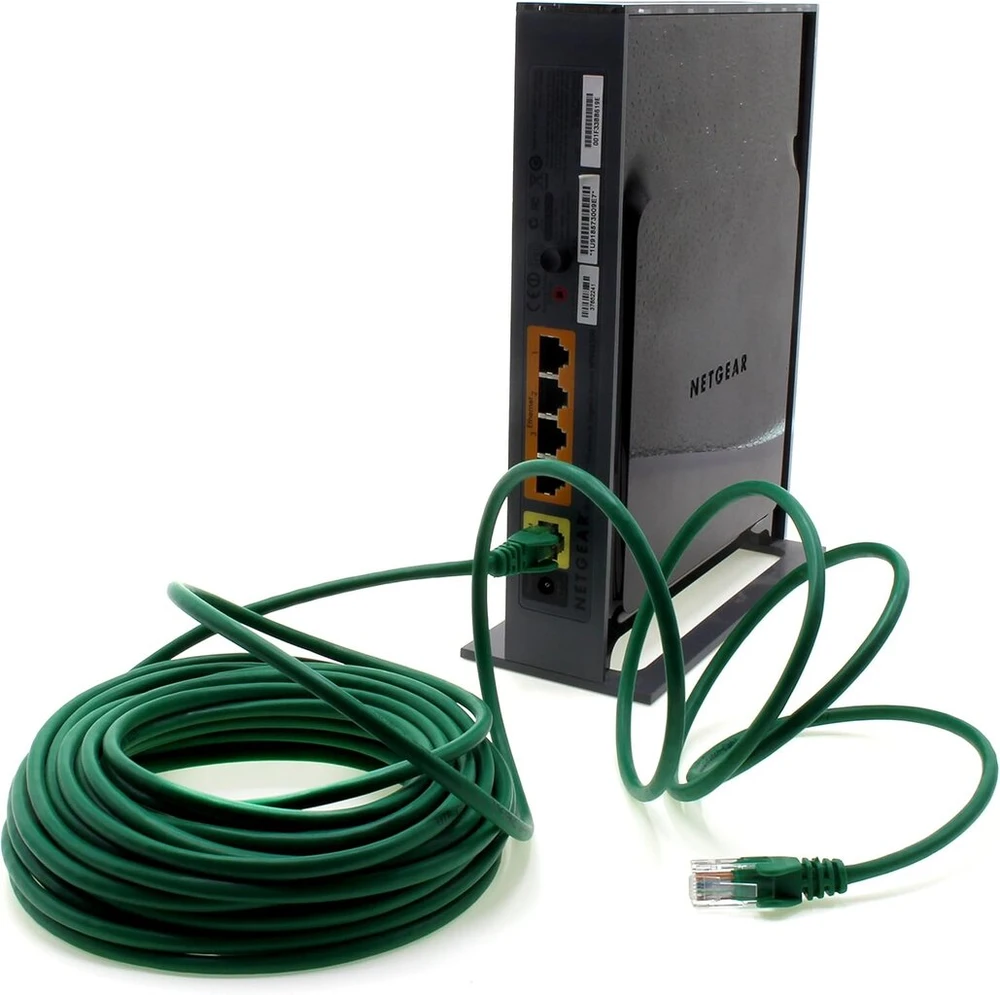 1attack.de tinklo kabelis Cat.6 - (rinkinys) - Cat6 Ethernet Lan kabelis 1000 Mb/s (poe) Patch kabelis, suderinamas su Cat.5 Cat.6a Cat.7