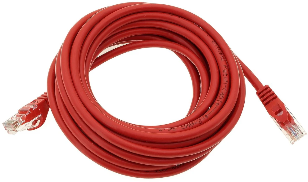 1conn - 0,5 m tinklo kabelis, ethernet, lan ir patch kabelis maksimaliam interneto greičiui ir jungia visus įrenginius su rj 45 lizdu, raudonas - 5 vnt. pakuotė