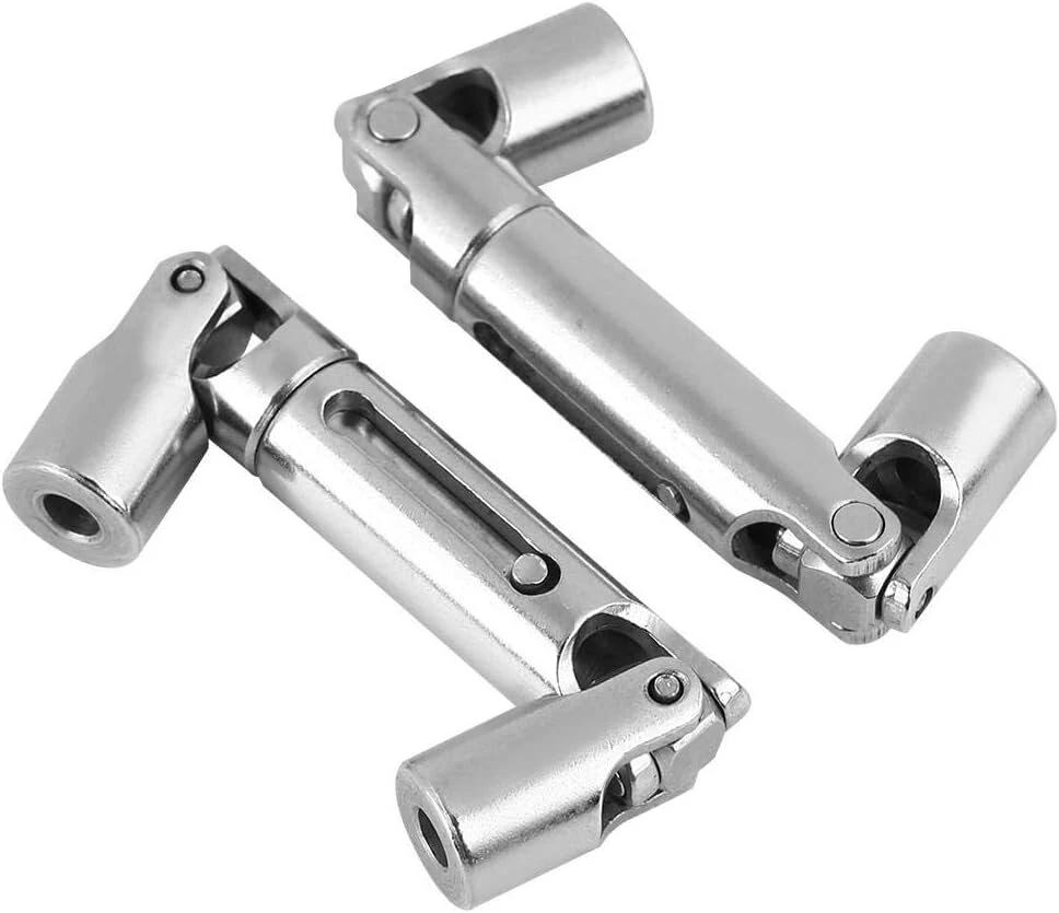 2 vienetų pavaros velenas Rc sunkvežimiui, metalinis pavaros velenas, skirtas Wpl 1/16 Rc mastelio karinio sunkvežimio atnaujinimui, pakaitiniai Rc priedai