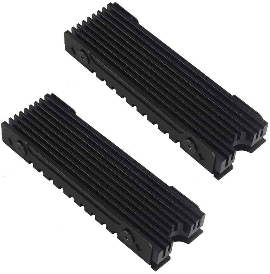 2 vnt. M.2 2280 Ssd aušintuvai su termo juosta
