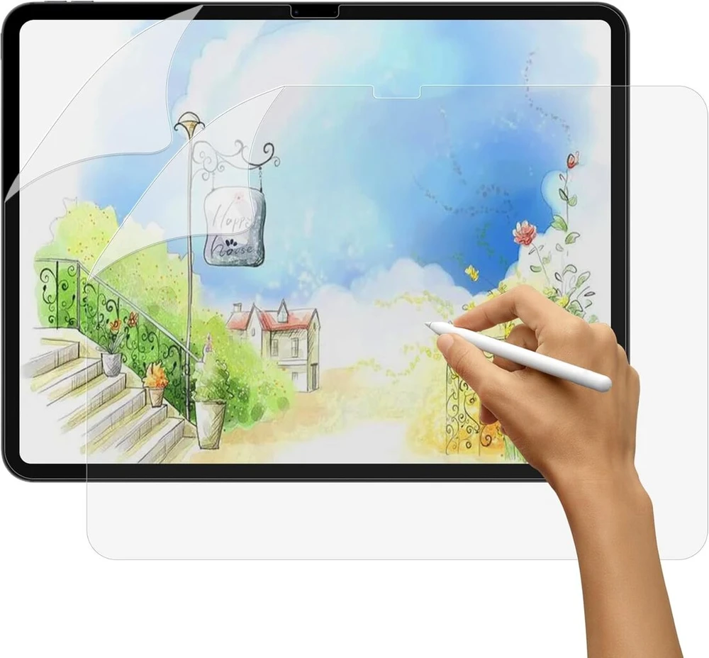[2 vnt. pakuotė] Like Matt Paper plėvelė, skirta Ipad Pro 11 Inch M4 2024 (a2836/a2837/a3006), [anti-glare] Pet popieriaus pojūčio apsauginė plėvelė, skirta piešimui, rašymui, eskizams