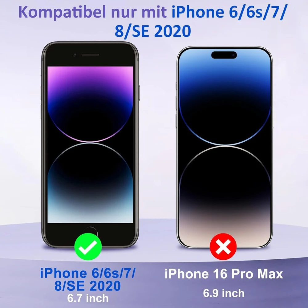 2 vnt. privatumo apsaugos rinkinys, grūdintas stiklas, skirtas iphone se 2020/8/7/6/6s ekrano apsaugai, 9h kietumo privatumo ekrano apsauga, skirta se 2020 ekrano apsaugai, 9h kietumo apsauginis stiklas nuo šnipinėjimo