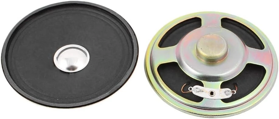 Kompiuterio kolonėlės 2 x 76mm 8 Ohm 3w ploni vidiniai magnetiniai garsiakalbiai