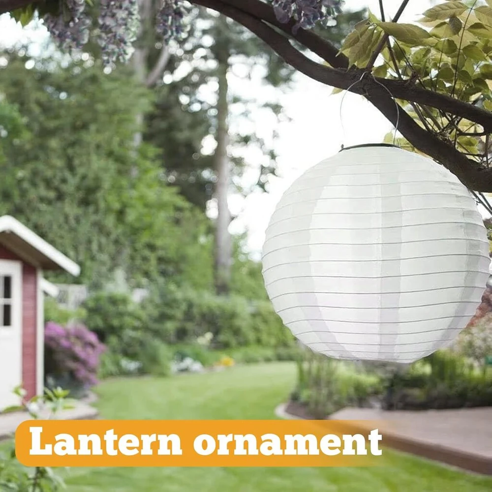 2 žibintų rinkinys saulės energija lauko: Wiyety 25 cm led žibintas vandeniui atsparus nailoninis pakabinamas sodo žibintas atsparus oro sąlygoms sodo žibintai saulės energija sodui, kiemui, terasai, vestuvėms, Helovino vakarėlio dekoravimui