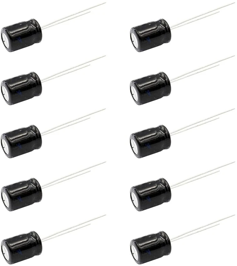 20 vienetų 0.47uf 63 V elektrinis kondensatorius Voltury -40 °c + 105 °c ilgaamžis žemų esr gnybtais Tht kiauryminis radialinis elektrinis kondensatorius