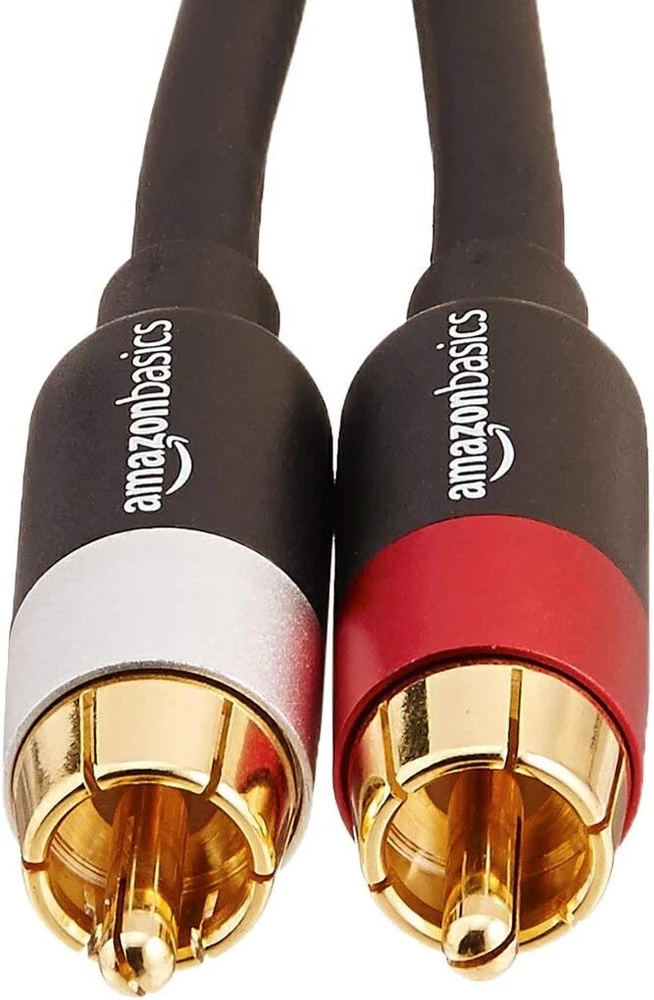 2rca Garso Kabelis 2.4m Juodas