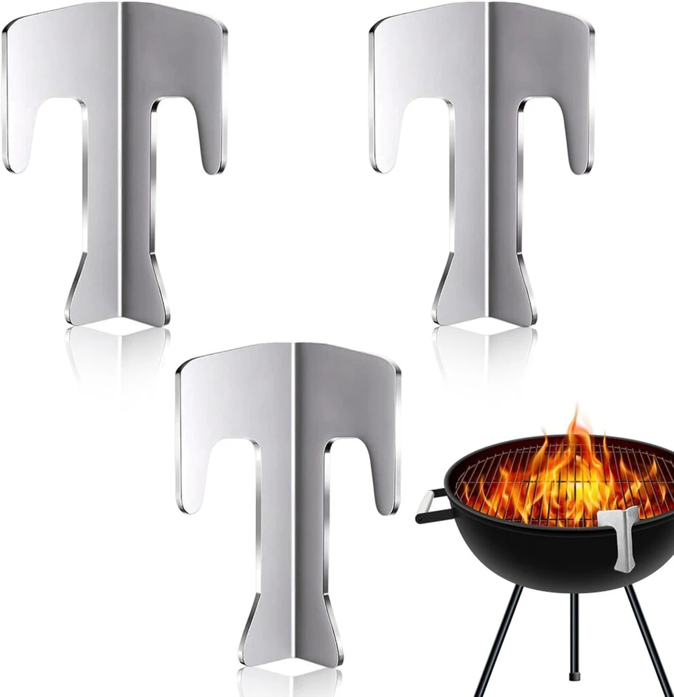 3 ugnies plokščių tarpiklių rinkinys, universalus nerūdijančio plieno tarpiklių rinkinys, ugnies plokštės priedai ugnies statinei, ugnies dubeniui, virdulio griliui, bbq diskui