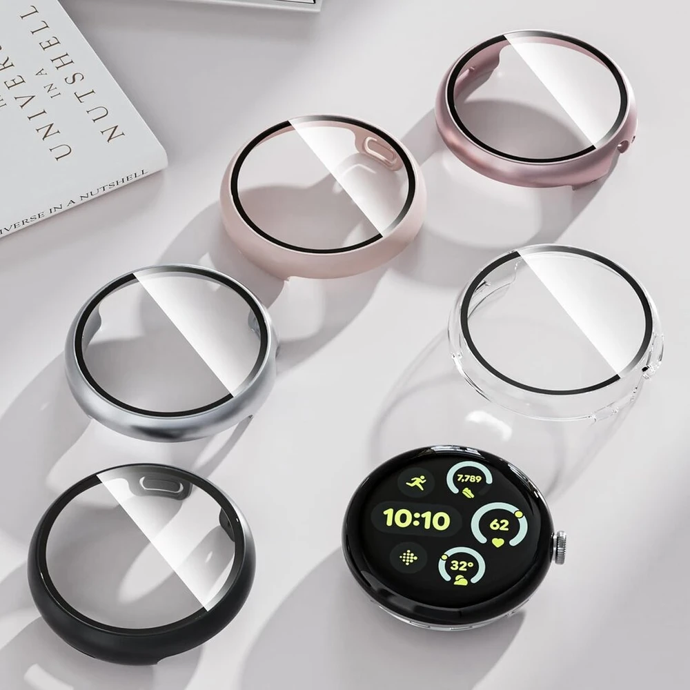3 vnt. Pixel Watch 3/2/1 dėklas su ekrano apsauga 41/45mm
