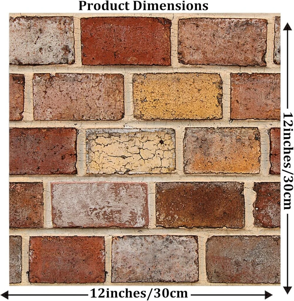 3d lipnios sienų plokštės, 10 vnt. pakuotė, sienų apdaila, lipnios Pvc sienų lipdukai, vandeniui atsparūs sienų tapetai, 30 x 30 cm sienų plokštės svetainei, miegamajam, virtuvei, sienų apdaila (kalėdos