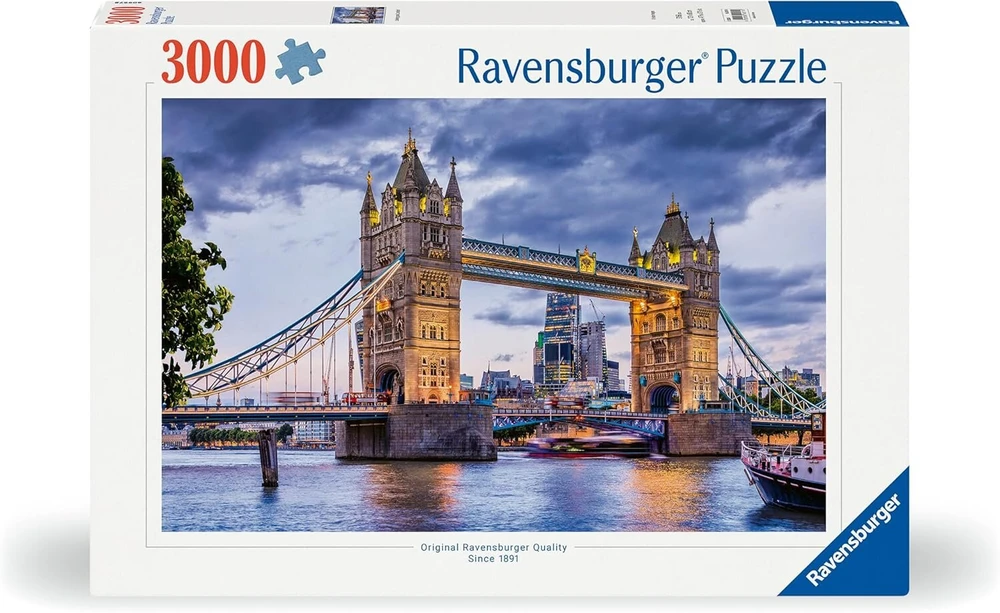 3D Puzzle Ravensburger Dėlionė "gražus Londonas" 3000 detalių