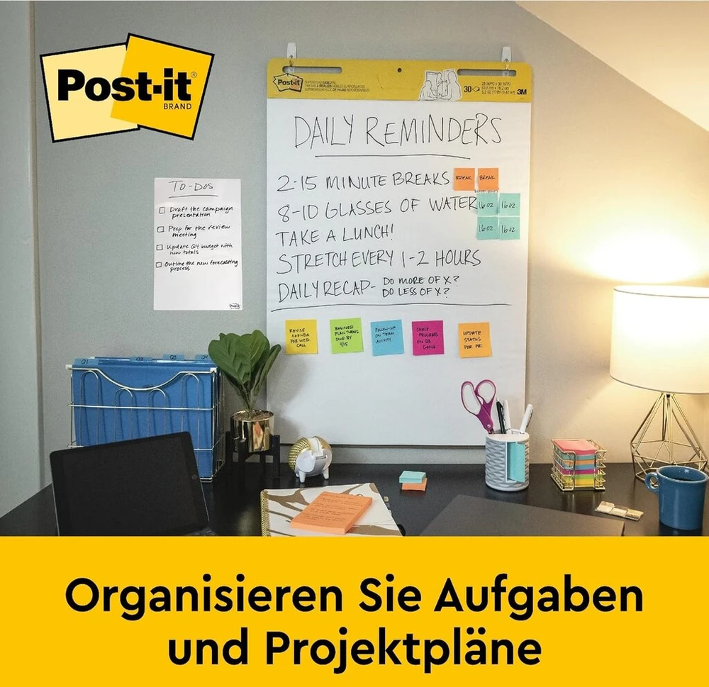 3M Post-it 563r Stalo viršaus susirinkimų diagrama