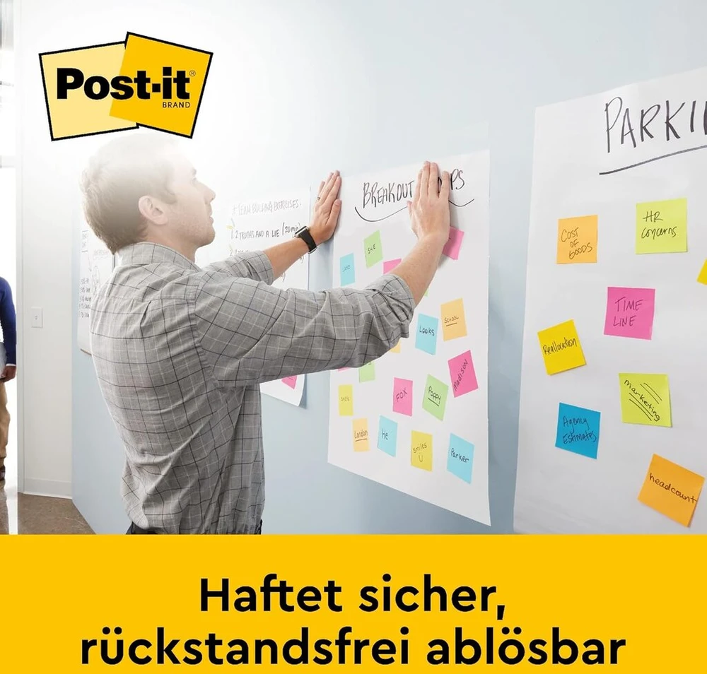 3M Post-it 563r Stalo viršaus susirinkimų diagrama