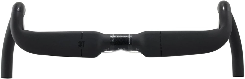 3t Aeroghiaia Ltd Th2529-n Handlebar 31.8 x 420 mm anglies pluošto žvyro lenktyninis dropbar vairas Di2