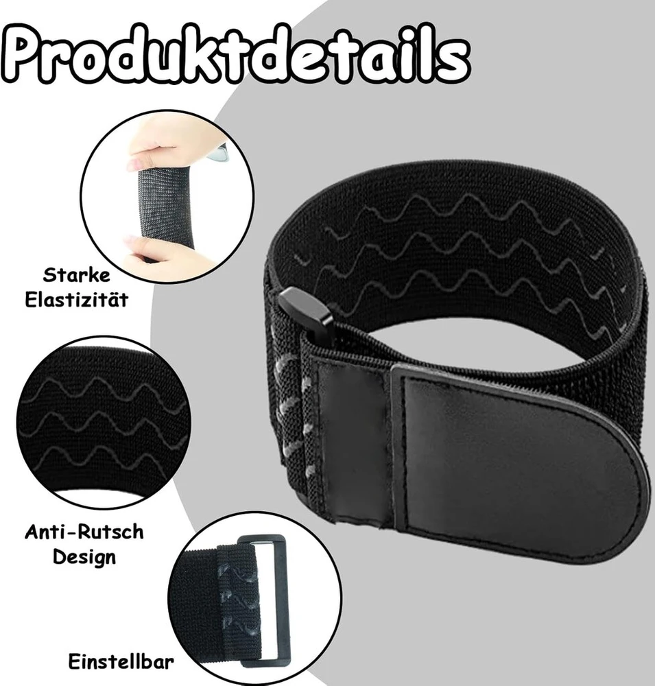 4 elastinių velcro dirželių pakuotė, elastiniai juostiniai dirželiai su velcro užsegimais, 5 x 45.7 cm pakavimo dirželiai velcro juosta, daugkartinio naudojimo, lankstūs, universalūs velcro dirželiai dviračiui, sandėliavimui, sodui