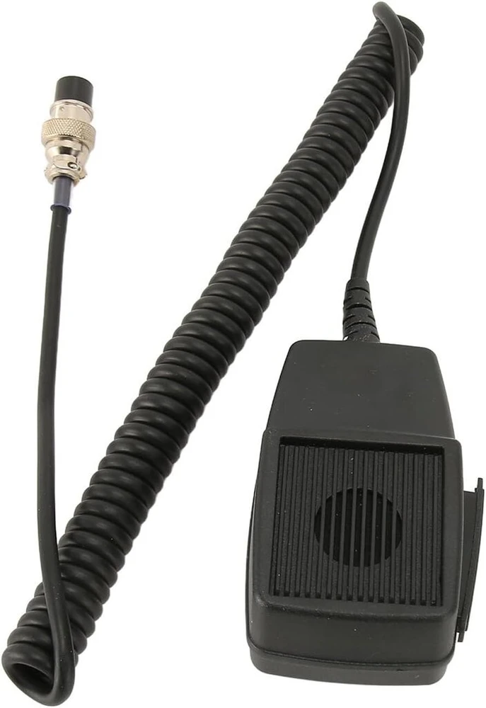 4 kontaktų cb belaidžio mikrofono pakaitalas, aukščiausios kokybės garsas, nešiojamas garsiakalbio mikrofonas saugumui, barams, restoranams, su 3,5 mm garso lizdu, skirtas cobra, walkie talkie