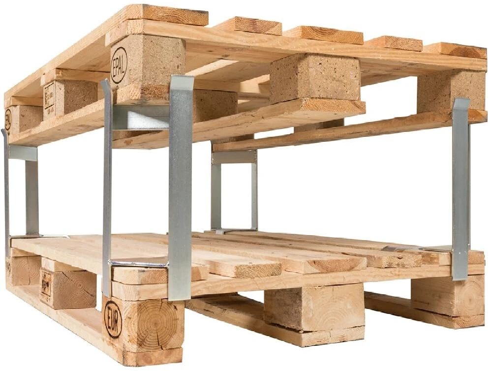 4 tarpiklių rinkinys palečių aukščiui 400 mm, maksimali apkrova 1000 kg