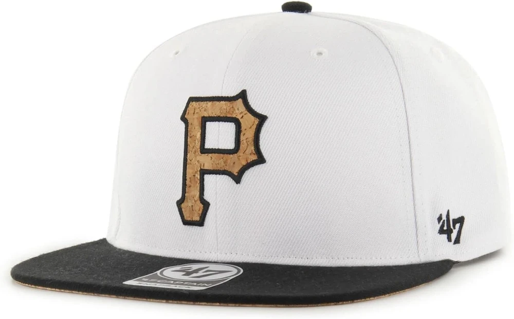 '47 Brand Captain Snapback Cap - Corkscrew Pittsburgh Pirates