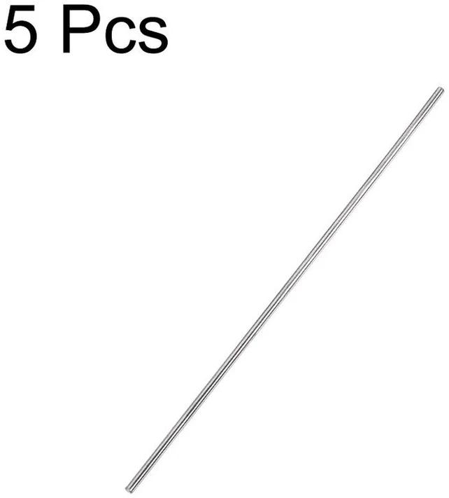 5 vnt. 304 nerūdijančio plieno strypai, 2x150 mm, universalūs
