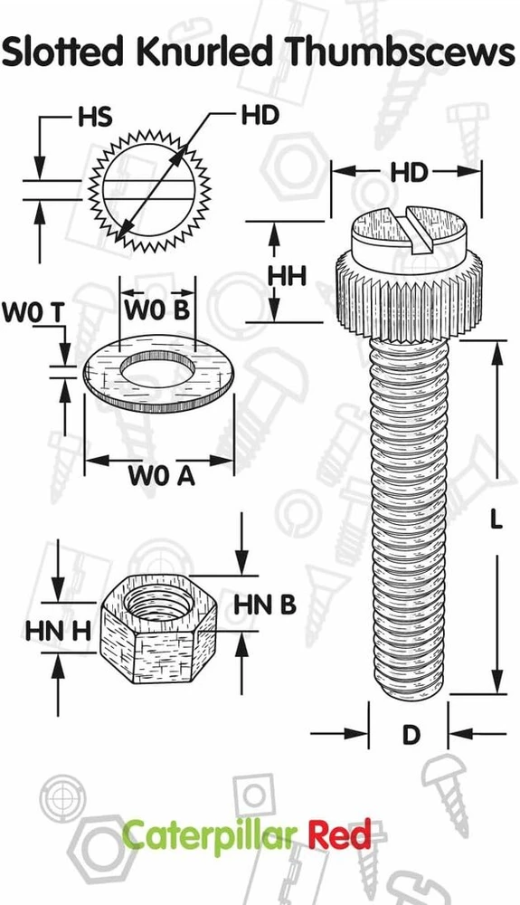 50x Natūralūs varžtai su galvute M8 x 30mm, varžtai, veržlės, poveržlės, nailonas