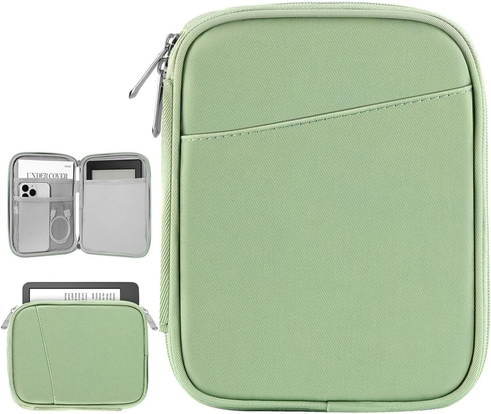 6-7 colių dėklas 7 colių Kindle Paperwhite ir Kindle Colorsoft Signature Edition, 6 colių Kindle 11th Gen, 6.8 colių Kindle Paperwhite, Kindle Oasis E-reader, Army Žalias