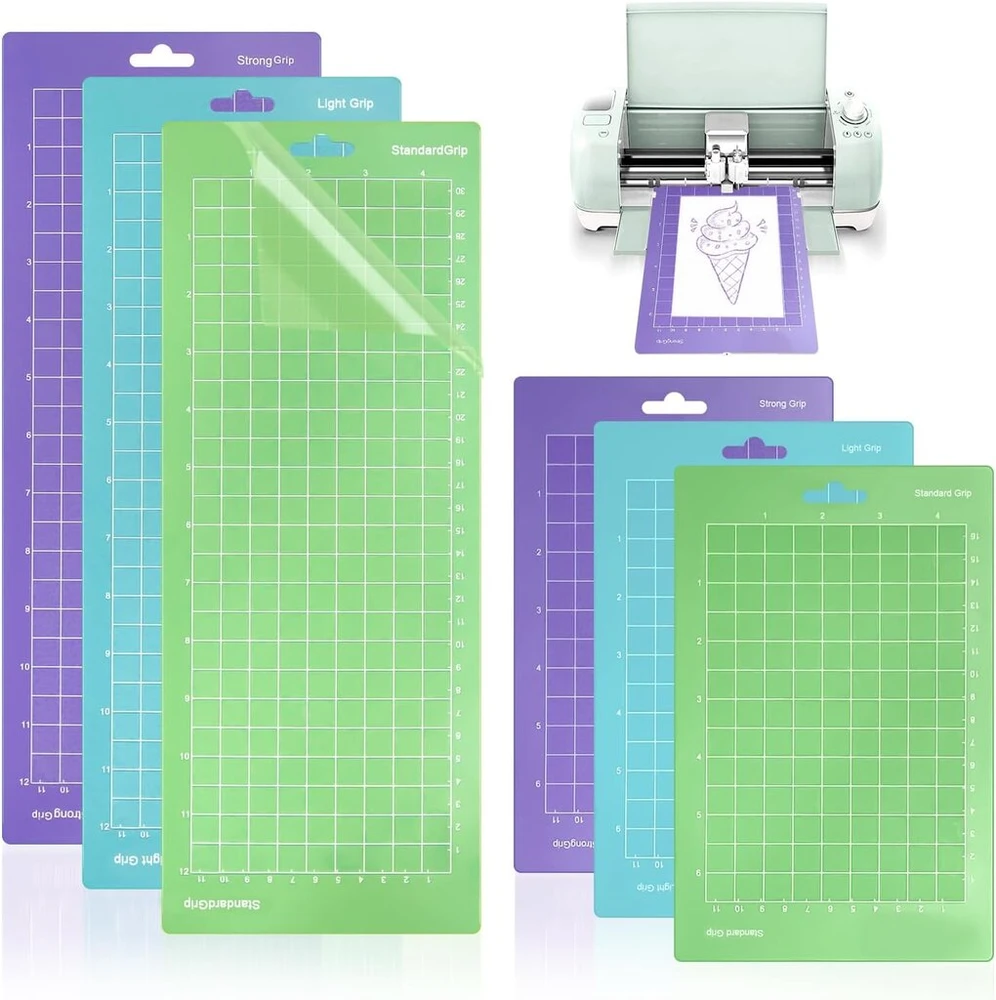 6 Pjovimo kilimėliai Cricut Joy 5.5x14/5.5x8.5 colio