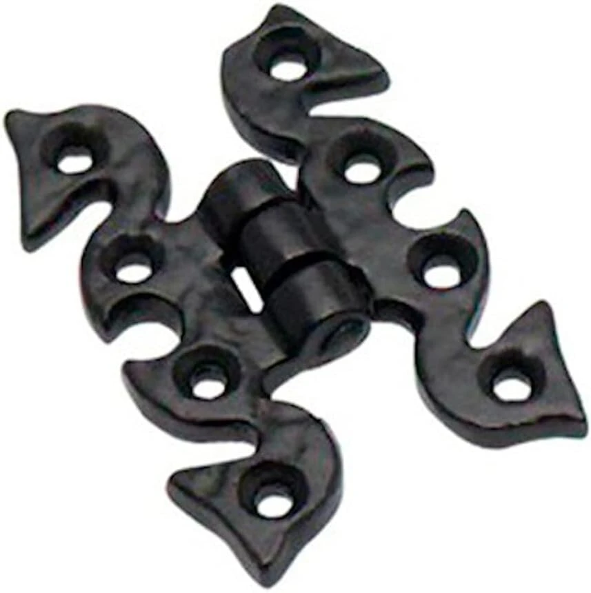68 x 51 mm durų vyris - juodas antikvarinis (2 vnt.)