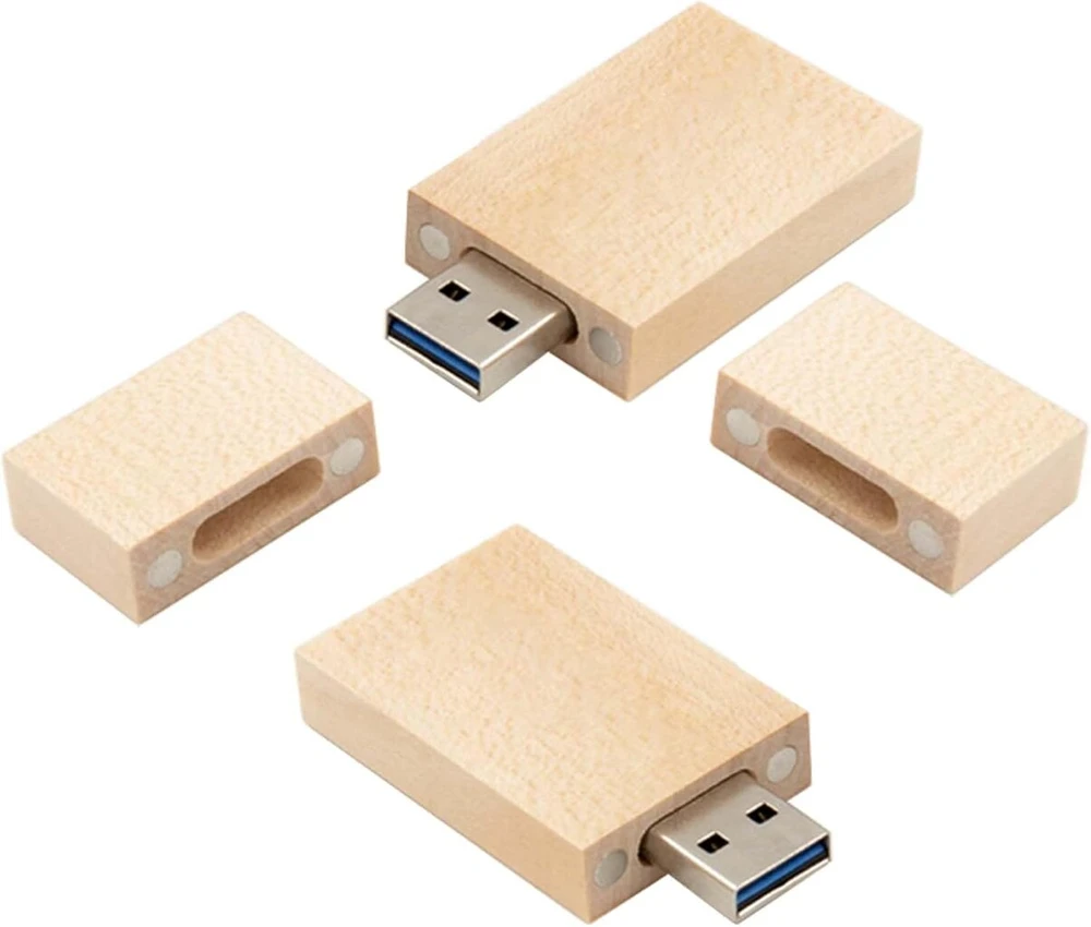 8 gb usb atmintinė medinė pakuotė iš 5 jbos medinė atmintinė 8 gb usb 2.0 didelio greičio usb atmintinė medinė usb atmintinė kaip verslo dovana arba dovana draugams, klevas