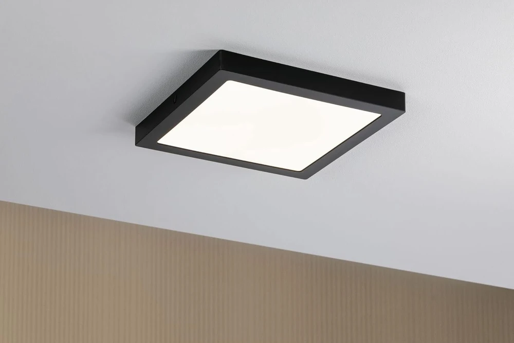 Abia Led panelis kvadratinis 300 x 300 mm 22 W 2700 K matinė juoda