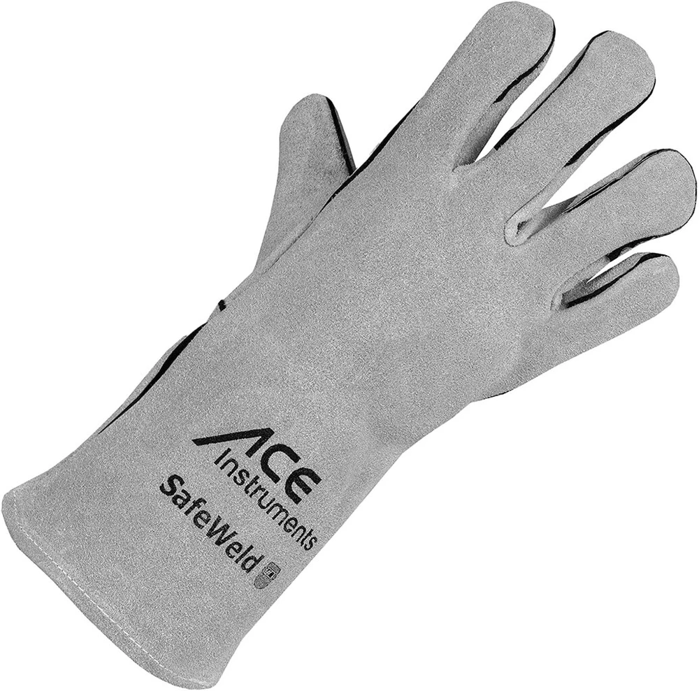 Ace Safeweld suvirinimo pirštinės - apsauginės odinės pirštinės suvirinimui - en 388/12477-11/xxl (1 vnt.)