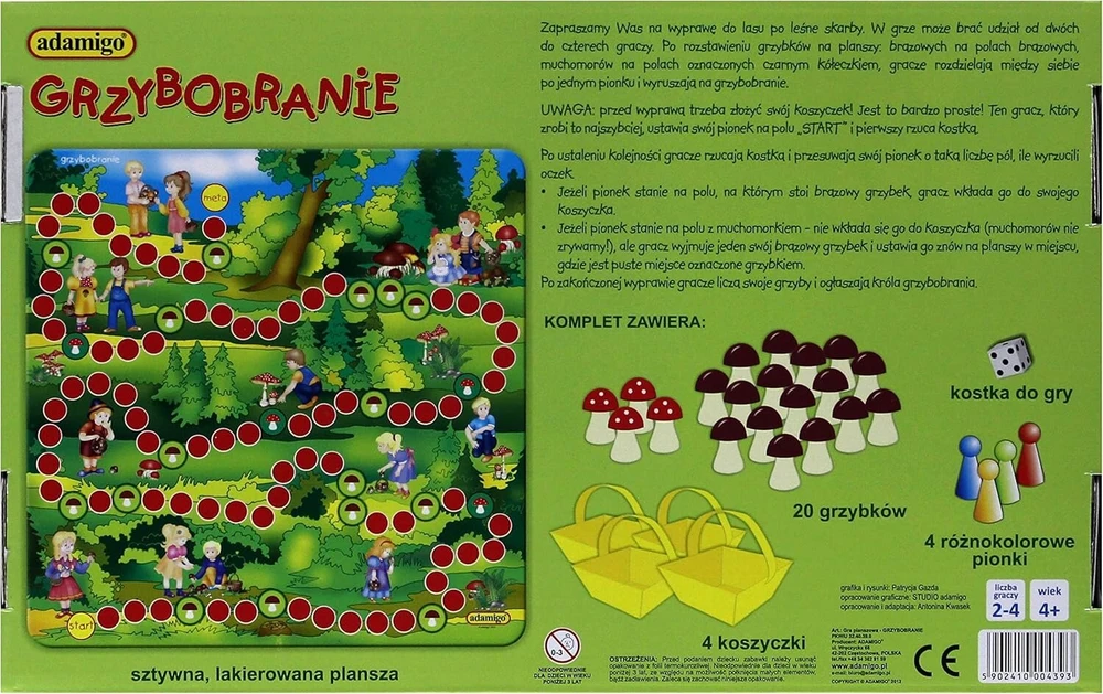 Adamigo Žaidimas Grybavimas 4393 [žaidimas]