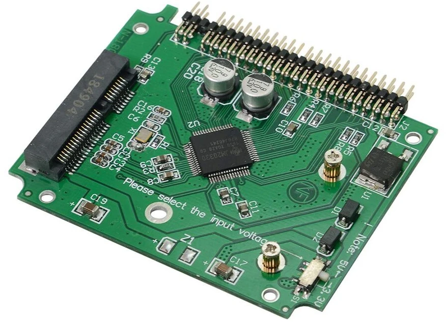 Adapteris Msata Ssd į 2.5" Ide 44 kontaktų nešiojamam kompiuteriui