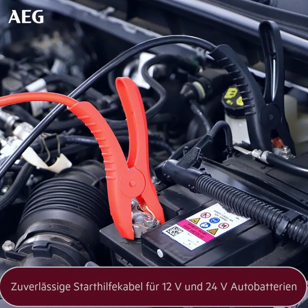 Aeg Automobilio paleidimo laidai 2 x 3 m