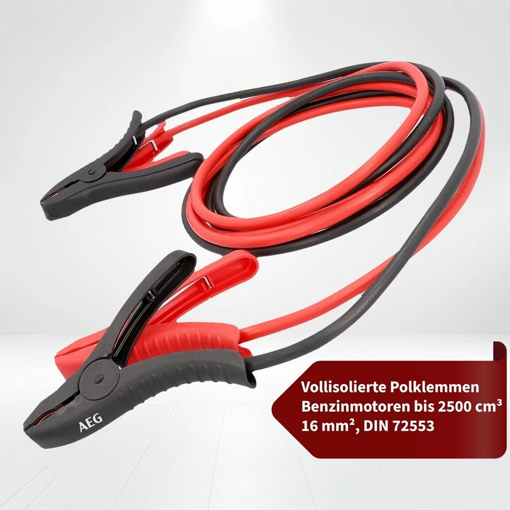 Aeg Automobilio paleidimo laidai 2 x 3 m