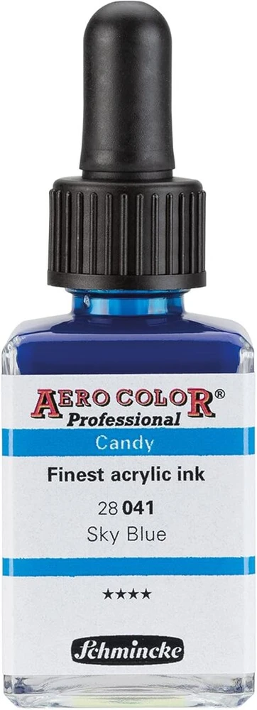 Aero Color Schmincke 28 ml airbrush spalva 28041 Candy Sky Mėlyna