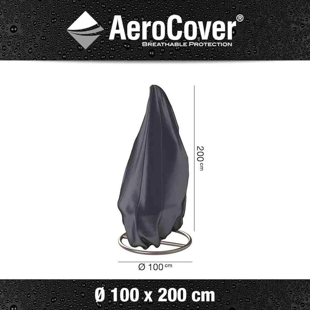 Aerocover apsauginis uždangalas pakabinamoms sūpynėms, skersmuo 100 x 200 cm, sodo sūpynės H43582