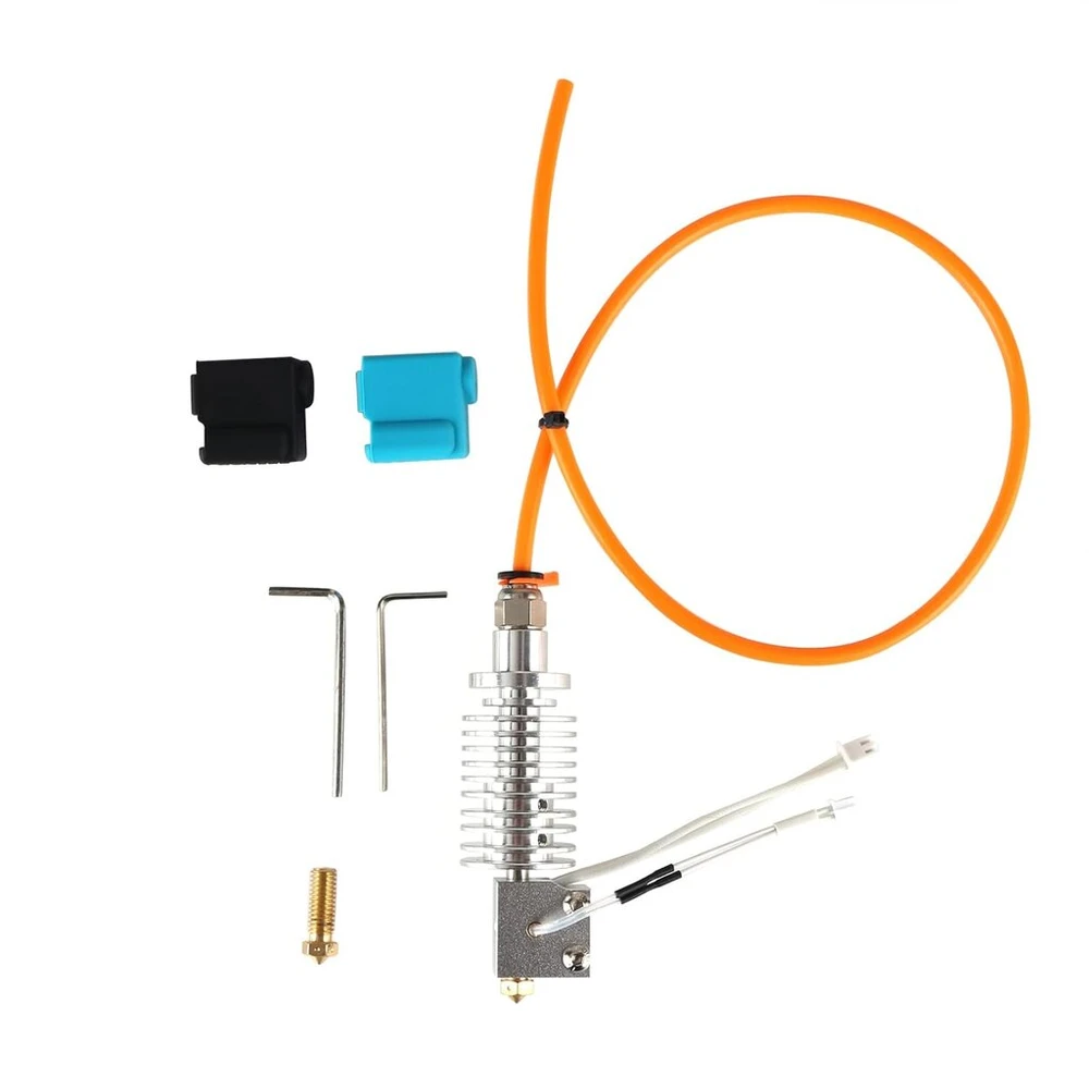 Aimengda Anycubi Vyperr 3d spausdintuvo hotend ekstruderio dalies spausdinimo galvutės rinkiniai, skirti Anycubi Vype 24 V kaitinimo elementui su hotend aušintuvu V5 ekstruderiu 0,4 mm Volcan antgalio priedais