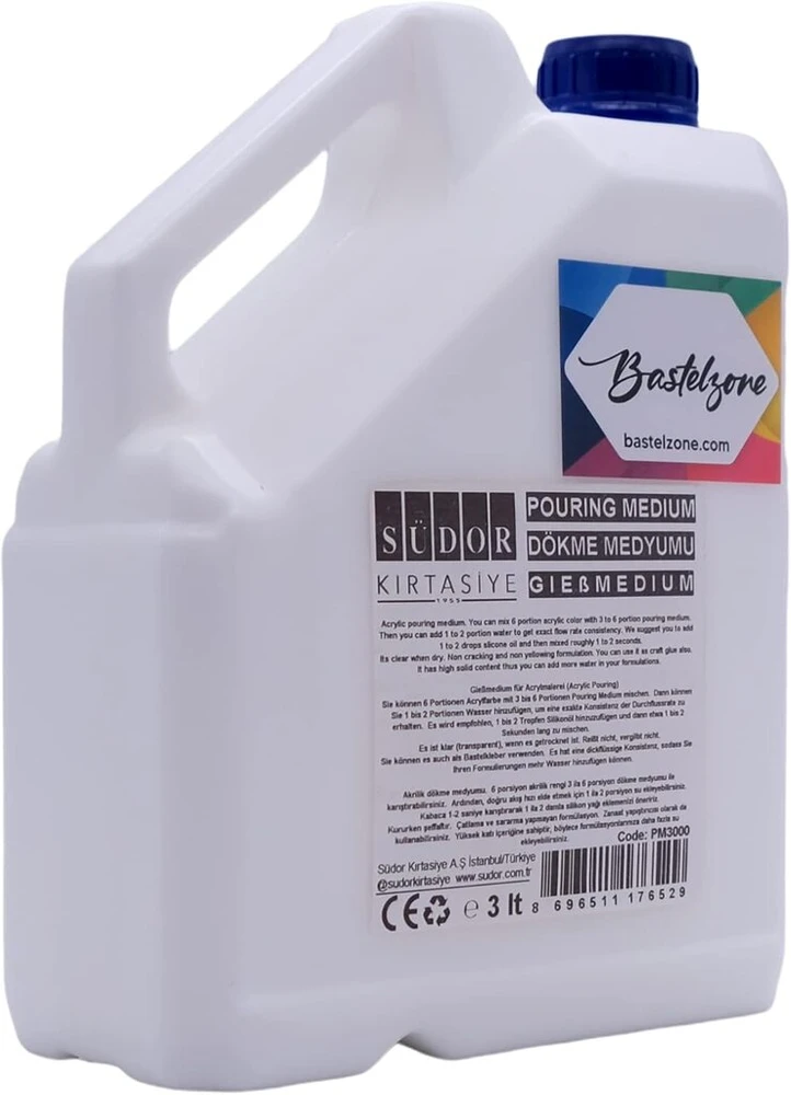 Akrilinių dažų liejimo terpė, 3l